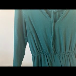 H&M DIVIDED Emerald Green Dress // Size 4